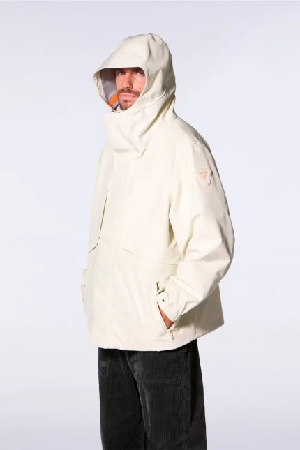 Gertrudesite Coupe-vent imperméable avec capuche Calixte 3 couches