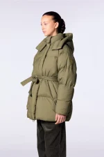 Gertrudesite Doudoune Pame oversize amovible mi-longue avec capuche
