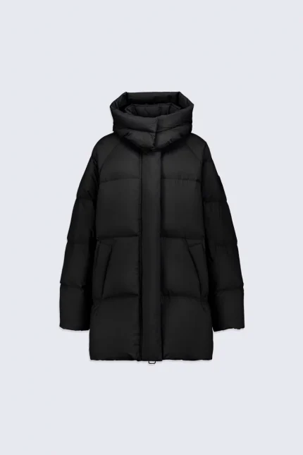 Gertrudesite Doudoune Pame oversize mi-longue amovible avec capuche