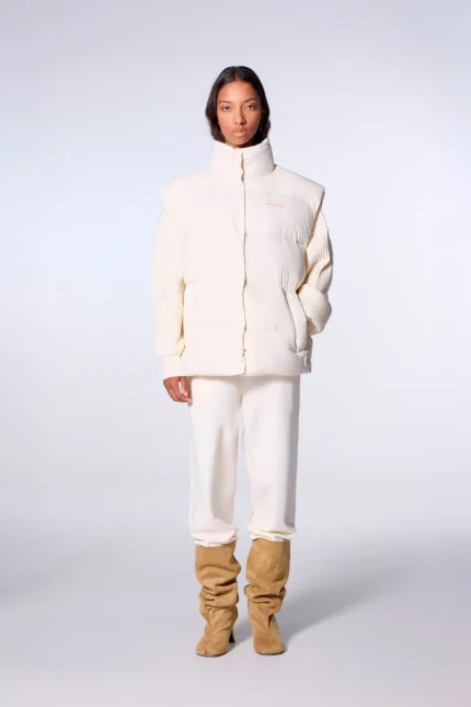 Gertrudesite Doudoune sans manches oversize Mara avec ajustable taille