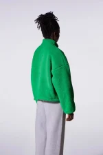 Gertrudesite Veste polaire Sakura zippée oversize