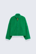 Gertrudesite Veste polaire Sakura zippée oversize