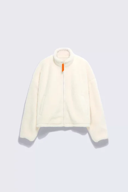 Gertrudesite Veste polaire zippée oversize Sakura