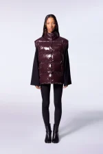 gertrudesit doudoune brillante oversize Mara Bright sans manches