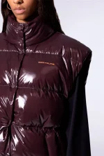 gertrudesit doudoune brillante oversize Mara Bright sans manches