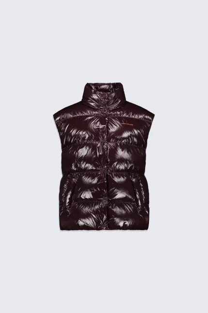 gertrudesit doudoune brillante oversize Mara Bright sans manches