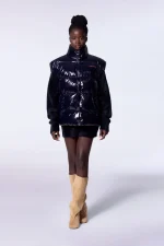gertrudesit doudoune sans oversize Mara Bright manches brillante