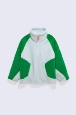 gertrudesite Sweat-shirt oversize en bicolore Akemipolaire