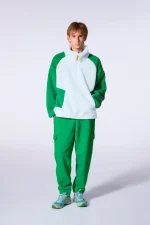 gertrudesite Sweat-shirt oversize en bicolore Akemipolaire