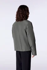 gertrudesite gertrudesite Veste zippée sans Saki polaire manches