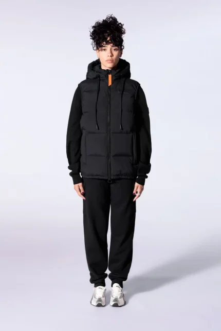 gertrudesiteCesar Neo Unisex Sleeveless Puffer Hood Jacket with