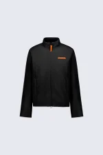 gertrudesiteJack straight-cut jacket withcollarstand-up